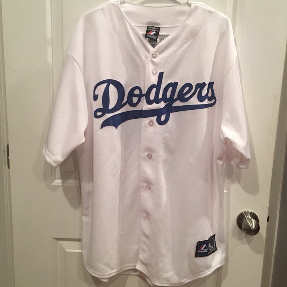 Genuine Yasiel Puig La Dodgers Jersey